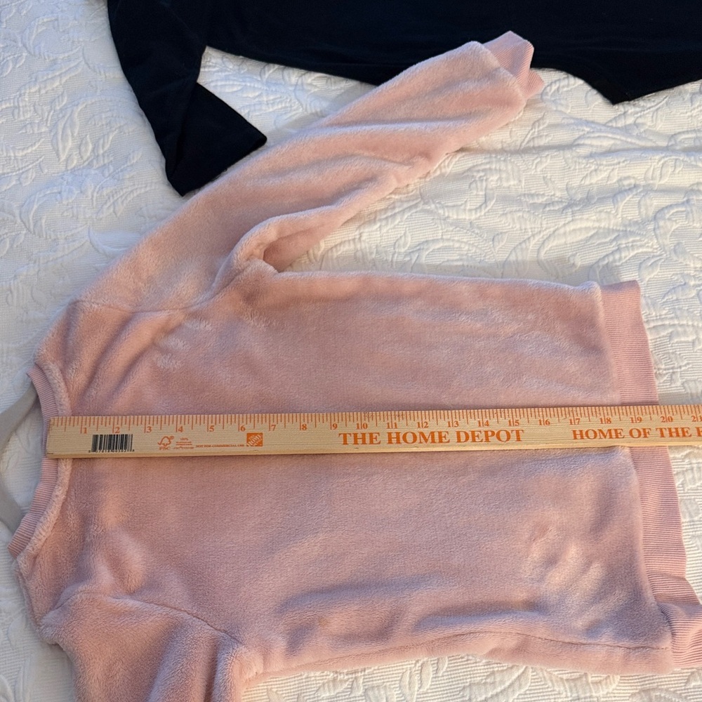 H&M Pink Fleece Sweatshirt with reversible Sequin Fox sz 8-10 - Picture 10 of 10